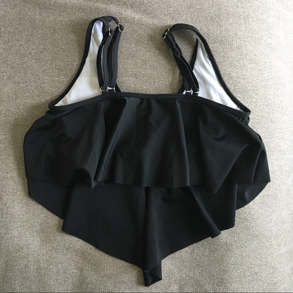⚪ Tankini swimsuit flounced top - Picture 9 of 12